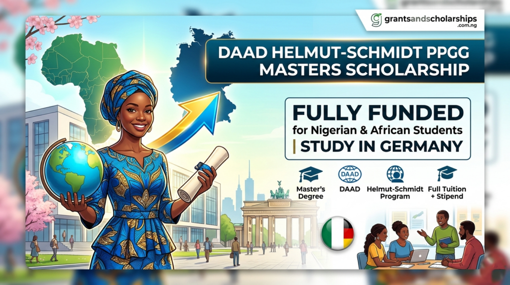 DAAD Helmut-Schmidt PPGG Masters Scholarship