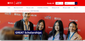 GREAT Scholarships in UK 2026-27 | £10,000 Postgraduate Tuition for Nigerian & African Students